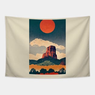 Arizona Retro Travel Tapestry