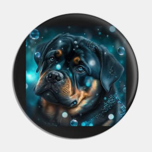 Rottweiler Bubbly Pin