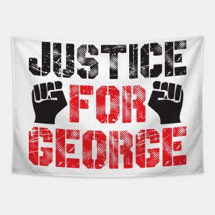 Justice For George Tapestry