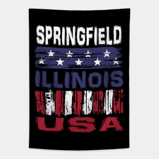 Springfield Illinois USA T-Shirt Tapestry