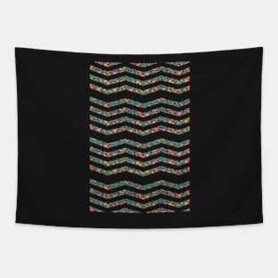 Floral Lines Tapestry