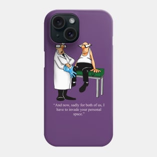 Funny Spectickles Medical Doctor Exam Humor Phone Case