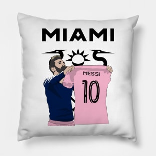 Messi inter Miami Pillow