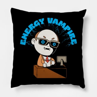 Energy Vampire Pillow