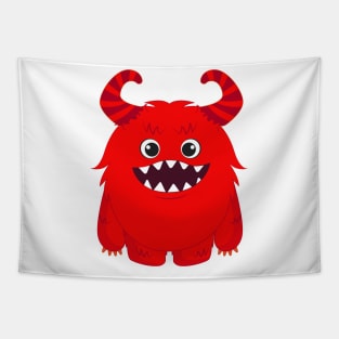 Red Monster Tapestry