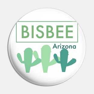 Bisbee, Arizona Retro Pin
