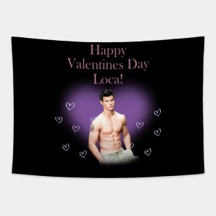 Twilight Jacob Happy Valentine s Day Loca Tapestry