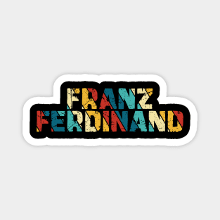 Retro Color - Franz ferdinand Magnet