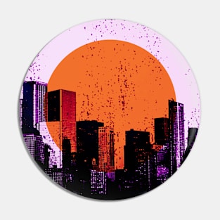 Shine Over The City Pin