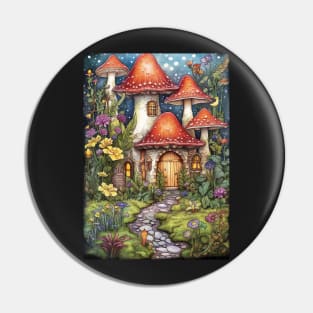 Magical Fairy House Pin