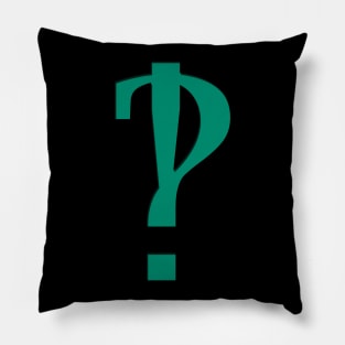 Interrobang Pillow