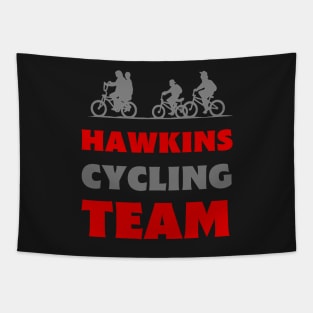 Copy of Hawkins Cycling Team IV - Black - Funny Tapestry