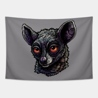 Dark lemur Tapestry