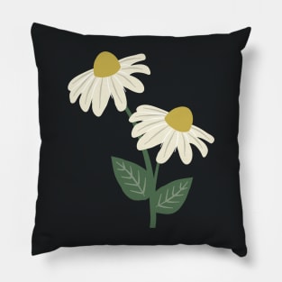 Wildflower Meadow Daisy Pillow