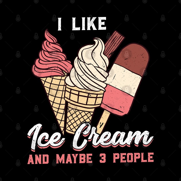 I like Ice Cream and maybe 3 people by Peco-Designs