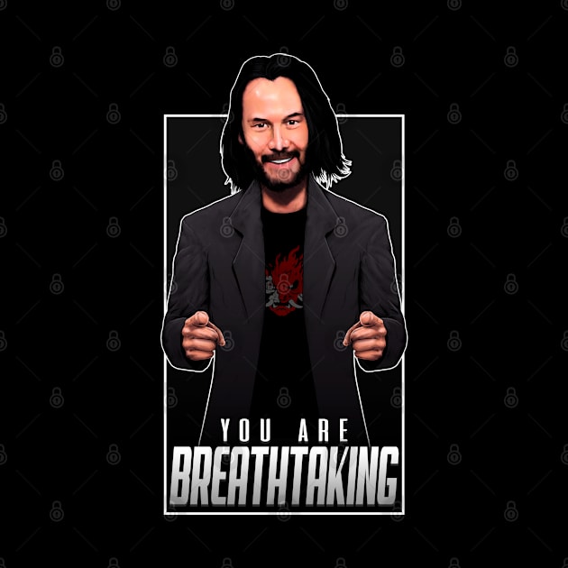 Keanu Reeves - You Are Breathtaking by d.legoshin.art