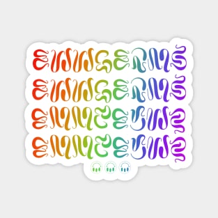 Eww rainbows Magnet