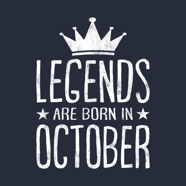 Legends are born in October by CM