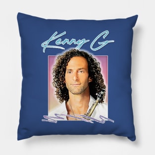 Kenny G / 90s Aesthetic Fan Art Design Pillow