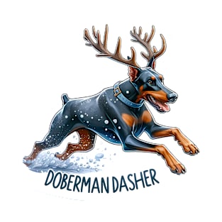 Doberman Dasher T-Shirt