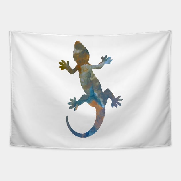 Gecko Tapestry by BittenByErmines