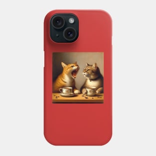 Discussão entre calmaria Phone Case