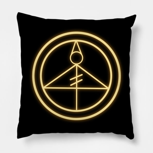 Light Glyph Pillow by IKM218