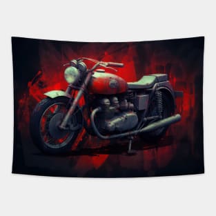 Italian Velocity Legendary Sports Bike Tapestry