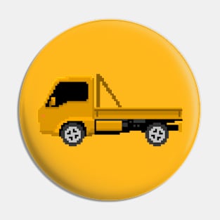 Kei Truck Pixelart Pin