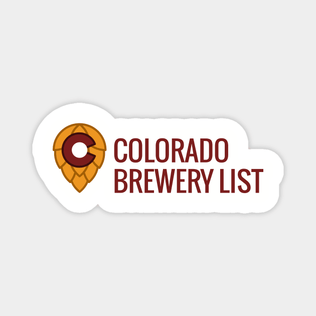 Colorado Brewery List - Logo Light Magnet by ColoradoBreweryList