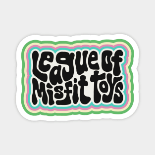 League of Misfit Toys Word Art Magnet