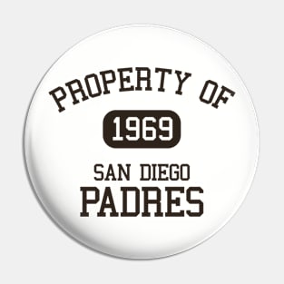 Property of San Diego Padres Pin