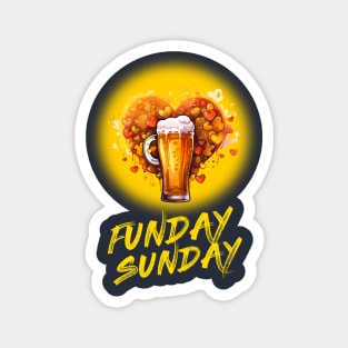 Sunday Fun day Magnet