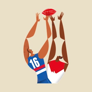 AFL Western Bulldogs Grand Final Poster Poster T-Shirt