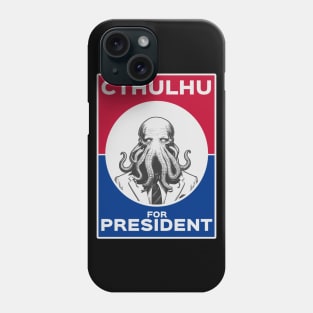 Cthulhu For President USA 2024 Election Red Blue #2 Phone Case