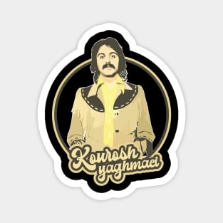 Kourosh Yaghmaei /\/\ Vintage Original Fan Art Magnet