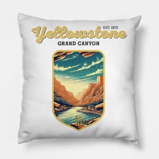 USA - NATIONAL PARK - YELLOWSTONE Grand Canyon of the Yellowstone - 6 Pillow