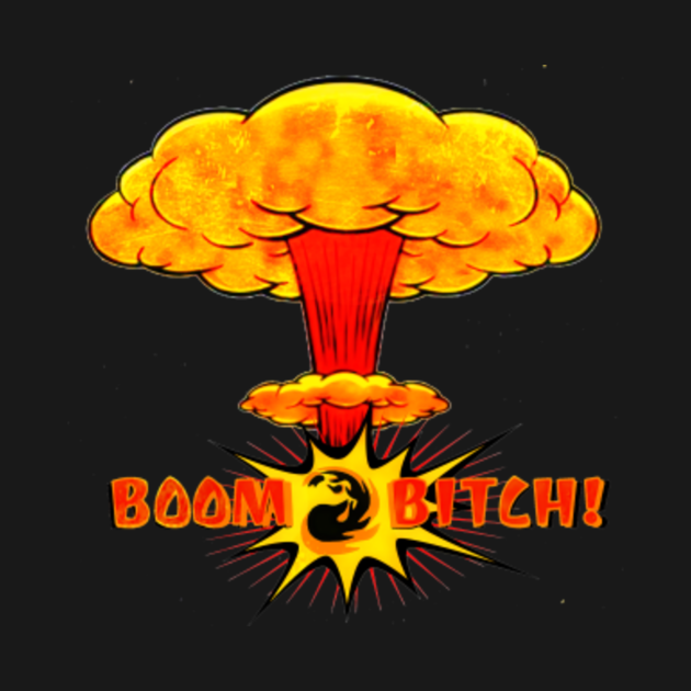 Disover Mushroom Cloud - Boom Bitch! - Magic The Gathering - T-Shirt