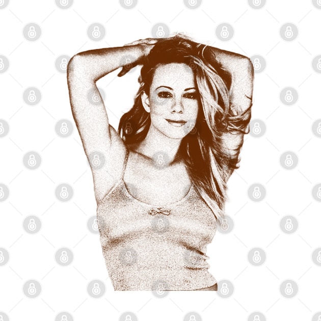 Mariah Carey - retro vintage sketches by NMAX HERU