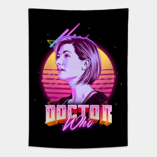 Thirteenth Doctor Retro Tapestry
