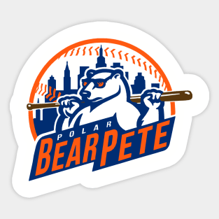 Pete Alonso Polar Bear Kids  Sticker for Sale by Rissolespercep