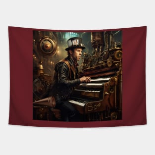 Tom Waits Steampunk Tapestry