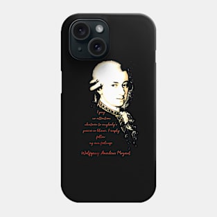 Wolfgang Amadeus Mozart Phone Case