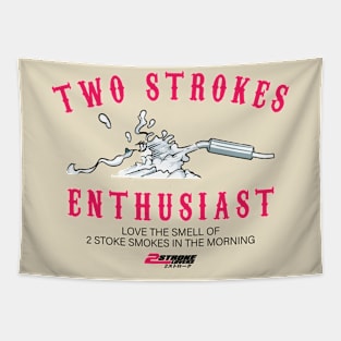 2 Strokes Enthusiast Light Tapestry