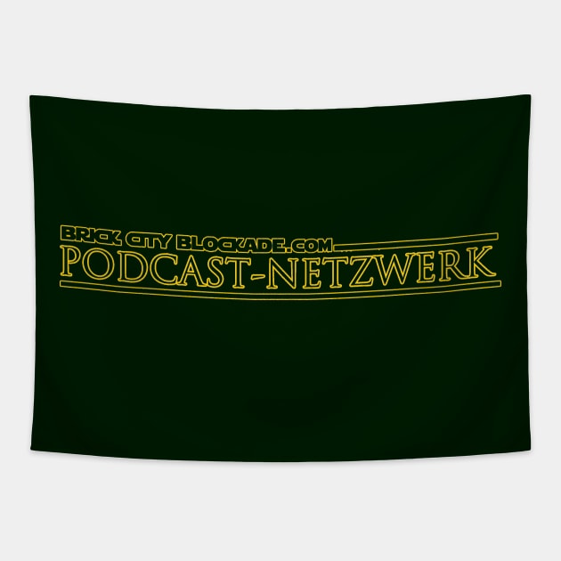 Brick City Blockade Podcast Network | Fanhemd Tapestry by brickcityblockade