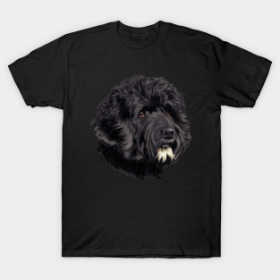 Portuguese Water Dog Brown - Fishing - Caricature - T-Shirt