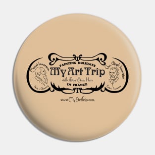 My Art Trip T Pin