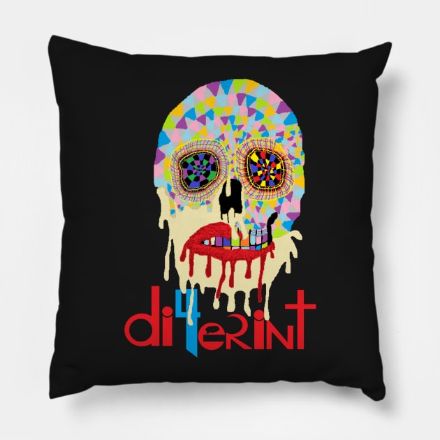 Drippy Pillow by Di4erintapparel