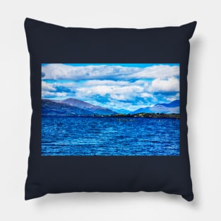 Loch Lomond, Ben Lomond, Scotland, UK Pillow