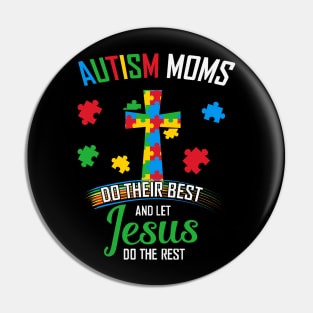 Autism Mom Autism Awareness Gift for Birthday, Mother's Day, Thanksgiving, Christmas Pin